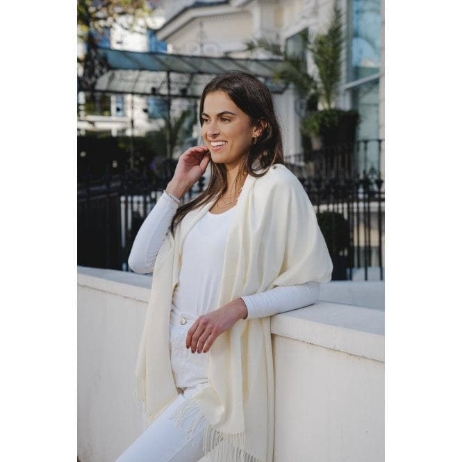 Park Lane Accessories Park Lane Luxury Celine Scarf Pashmina Whipped Cream