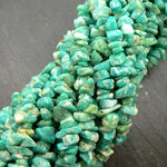 precious sparkle Beads Amazonite Chip Beads 35" Strand