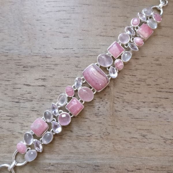 Bracelet rhodochrosite on sale