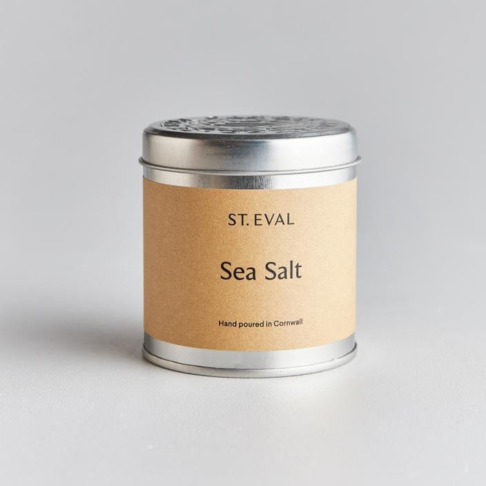 St Eval Homewares St Eval Sea Salt Candle Tin